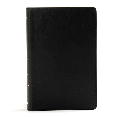 Cover for Holman Bible Staff · KJV Large Print Personal Size Reference Bible, Black Leathertouch (Imitation Leather Bo) (2019)
