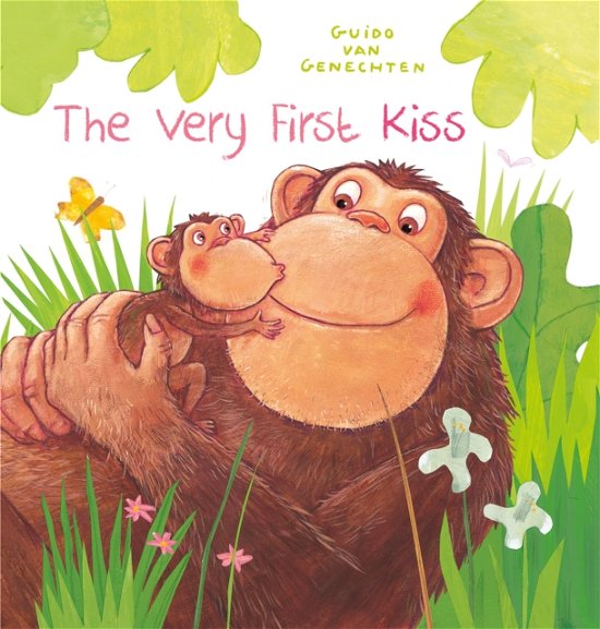 Cover for Guido Genechten · The Very First Kiss (Kartongbok) (2023)