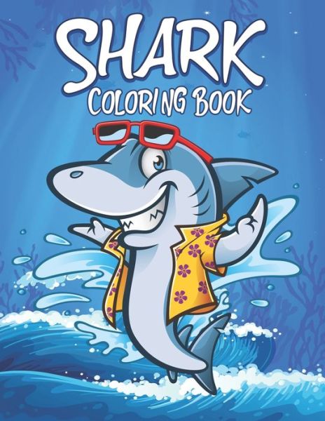 Cover for Platinum Press · Shark Coloring Book (Paperback Book) (2019)