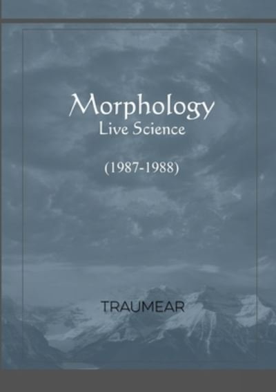 Cover for Traumear · Morphology (Paperback Bog) (2020)