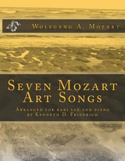 Cover for Wolfgang Amadeus Mozart · Seven Mozart Art Songs (Paperback Book) (2014)