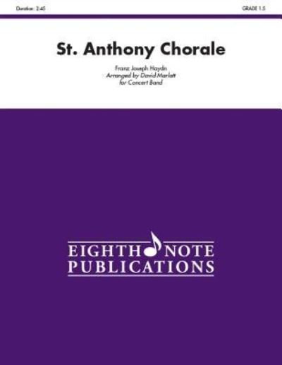 Cover for Franz Joseph Haydn · St. Anthony Chorale (Pocketbok) (2014)