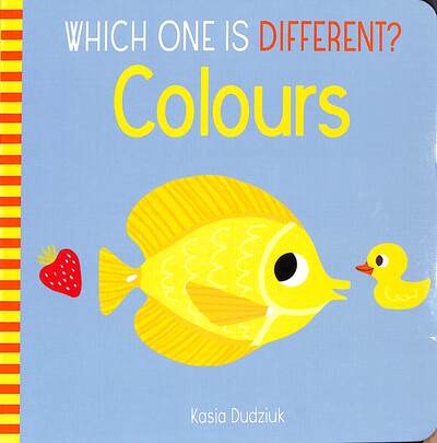 Cover for Kasia Dudziuk · Which One Is Different? Colours - Which One is Different (Board book) (2020)