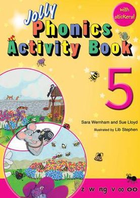 Cover for Sara Wernham · Jolly Phonics Activity Book 5: In Precursive Letters (British English edition) - Jolly Phonics Activity Books, set 1-7 (Paperback Book) [UK edition] (2010)