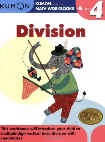 Cover for Kumon · Grade 4 Division (Paperback Book) [Workbook edition] (2008)
