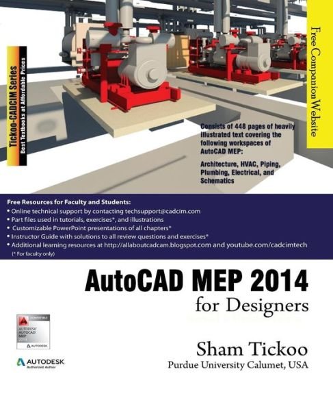 Cover for Prof. Sham Tickoo Purdue Univ. · Autocad Mep 2014 for Designers (Paperback Book) (2014)