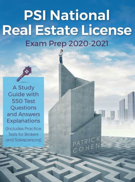 Cover for Patrick Cohen · PSI National Real Estate License Exam Prep 2020-2021 (Inbunden Bok) (2021)