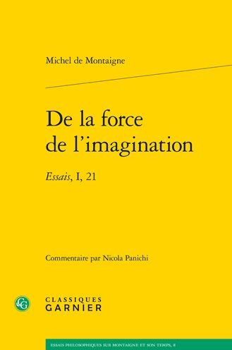Cover for Michel Montaigne · De La Force De L'imagination (Paperback Book) (2021)