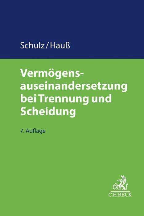 Cover for Schulz · Vermögensauseinandersetzung (Book)
