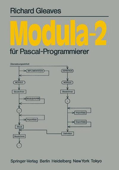 Cover for R. Gleaves · Modula-2 - Informationstechnik Und Datenverarbeitung (Paperback Book) [German edition] (1985)