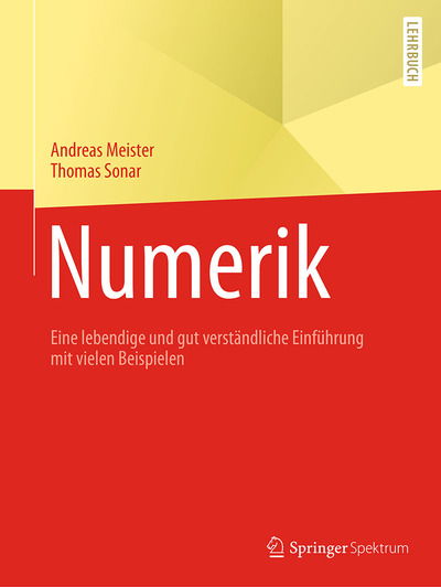 Cover for Meister · Numerik (Book) [1. Aufl. 2019 edition] (2019)