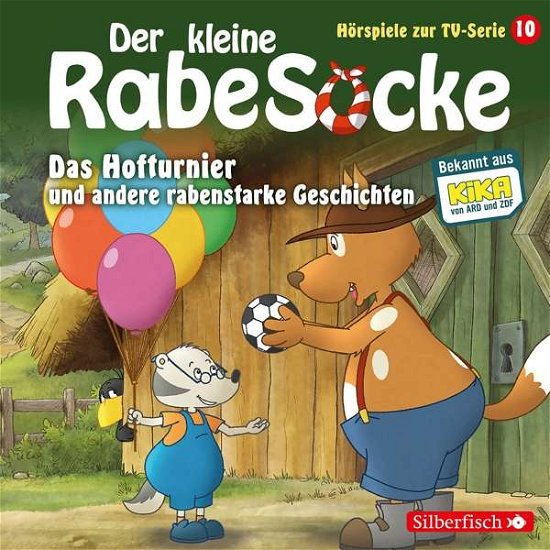 Der Kleine Rabe Socke: 10 - Audiobook - Äänikirja - SAMMEL-LABEL - 9783867427579 - torstai 31. elokuuta 2017