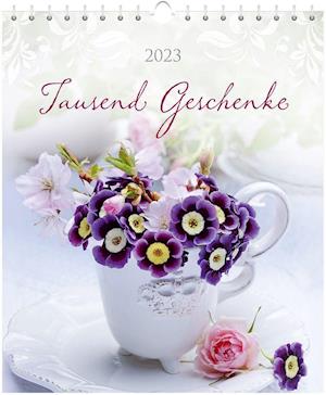 Cover for Gerth Medien GmbH · Tausend Geschenke 2023 - Postkartenkalender (Calendar) (2022)