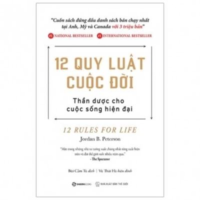 Cover for Jordan B Peterson · 12 Rules for Life (Paperback Book) (2020)