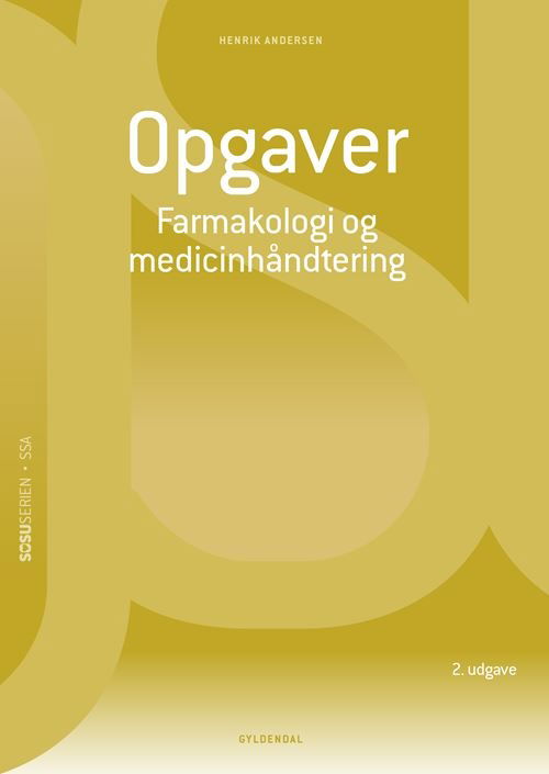 Cover for Henrik Andersen · Opgaver til Farmakologi og medicinhåndtering. Social- og sundhedsassistent (Indbundet Bog) [2. udgave] (2024)