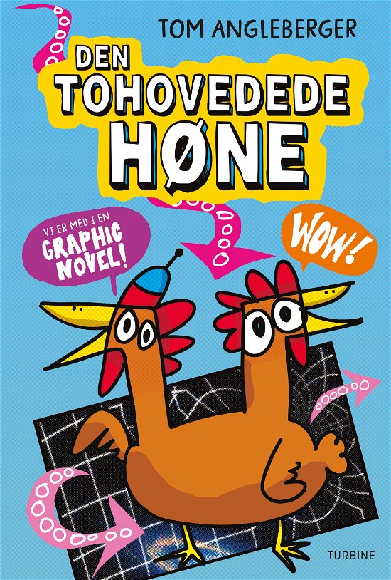 Cover for Tom Angleberger · Den tohovedede høne (Hardcover Book) [1. Painos] (2024)