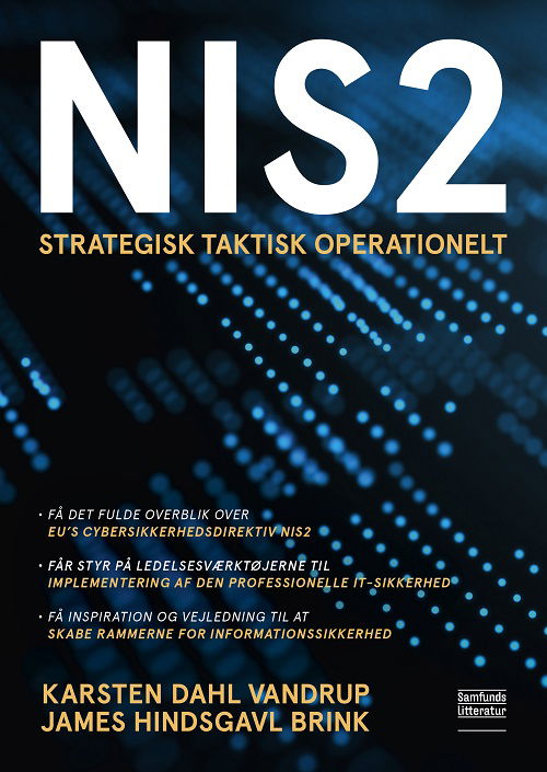 Cover for Karsten Dahl Vandrup og James Hindsgavl Brink · Nis2 (Heftet bok) [1. utgave] (2025)