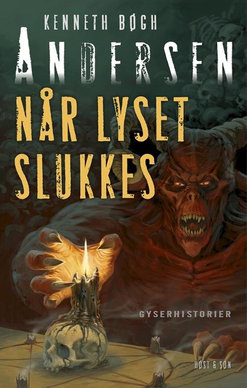 Cover for Kenneth Bøgh Andersen · Kenneth Bøgh Andersen: Når lyset slukkes (Sewn Spine Book) [1th edição] (2017)