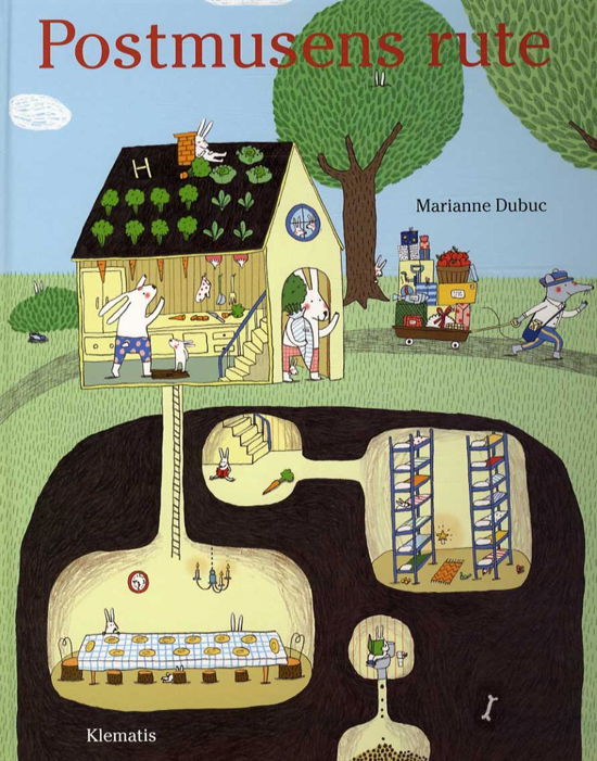 Cover for Marianne Dubuc · Postmusens rute (Bound Book) [1st edition] (2016)