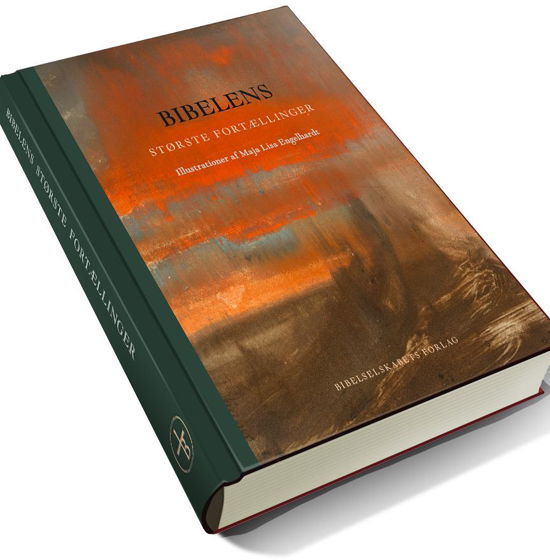 Cover for Bibelens største fortællinger. Med illustrationer af Maja Lisa Engelhardt (Bound Book) [1º edição] [Indbundet] (2014)