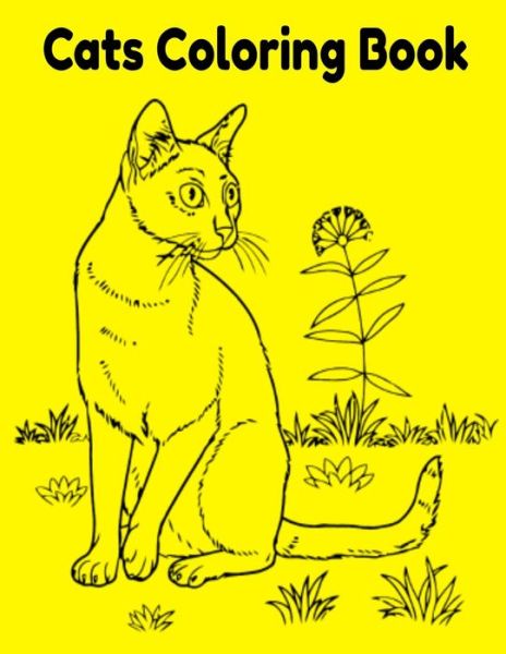 Cover for Donfrancisco Inc · Cats Coloring Book (Paperback Book) (2021)