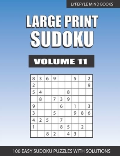 Cover for Lyfepyle Mind Books · Large Print Sudoku (Paperback Book) (2020)