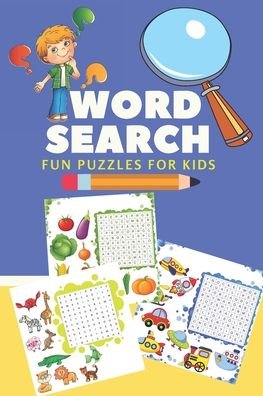 Cover for Dn Bl · Word Search Fun Puzzles for Kids (Pocketbok) (2020)