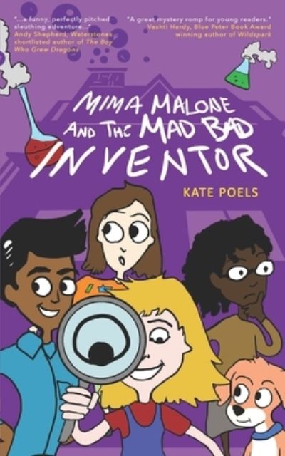 Cover for Kate Poels · Mima Malone and the Mad Bad Inventor (Paperback Book) (2020)