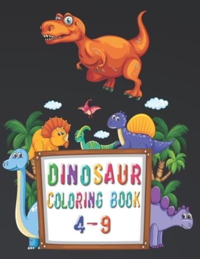 Cover for Haven Woolery · Dinosaur coloring Books 4-9 (Paperback Book) (2021)