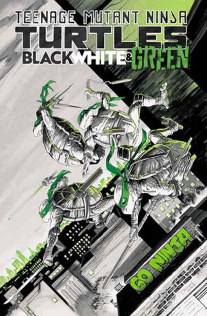 Teenage Mutant Ninja Turtles: Black, White, and Green - Dave Baker - Książki - Idea & Design Works - 9798887241579 - 12 listopada 2024