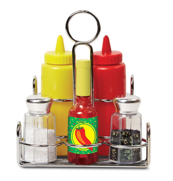 Melissa And Doug - Condiments Set - Melissa And Doug - Produtos - Melissa and Doug - 0000772193580 - 