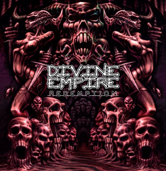 Cover for Divine Empire · Redemption (Oxblood &amp; Bone Swirl Vinyl) (LP) (2022)