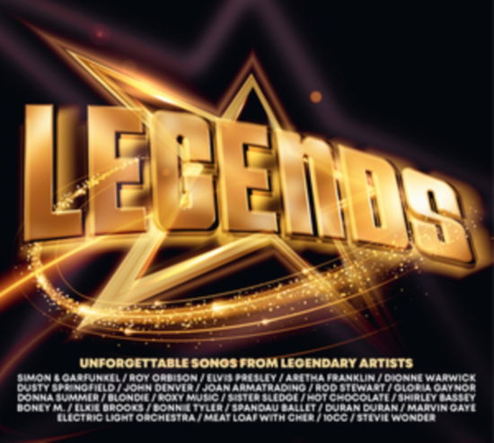 Cover for Various Artists · Legends (CD) (2025)