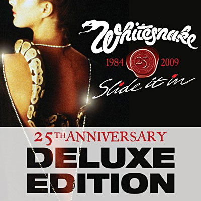Cover for Whitesnake · Slide It in (25th Anniversary Deluxe Edition) (CD/DVD) [Bonus Tracks, Remastered edition] (2009)
