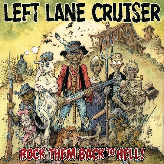 Cover for Left Lane Cruiser · Rock Them Back To Hell (LP) [Coloured edition] (2020)