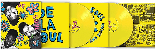 Cover for De La Soul · 3 Feet High Feet And Rising (Yellow Vinyl) (LP) [Limited 2023 Reissue edition] (2023)