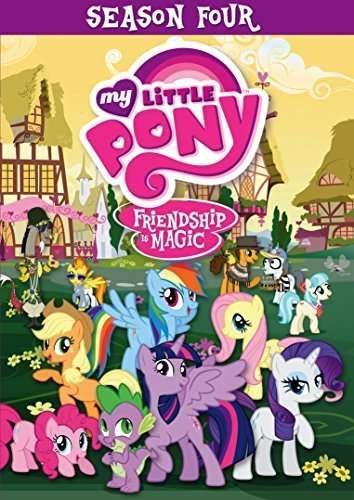 My Little Pony Friendship is Magic: Season 4 - DVD - Elokuva - FAMILY - 0826663154580 - torstai 4. joulukuuta 2014