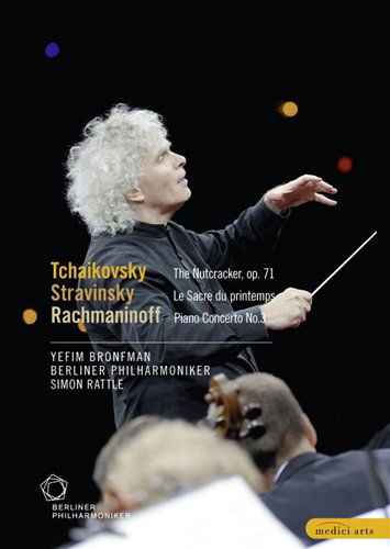 Cover for Bronfman / Rattle / Berliner Philharmoniker · Waldbuehne 2009: Stravinsky - Rachmaninov - Tchaikovsky (DVD) (2010)