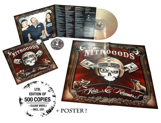 Rats & Rumours (Clear Vinyl + Cd) - Nitrogods - Muziek - Massacre - 0886922660580 - 17 oktober 2014