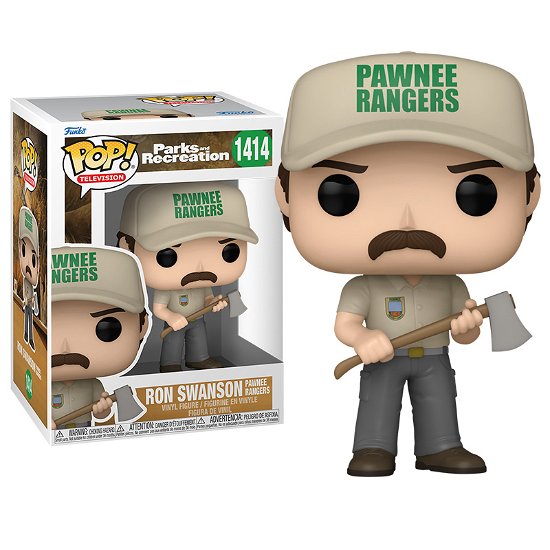 Cover for Funko Pop! Television: · Parks &amp; Recreation - Ron (Ranger) (Funko POP!) (2023)