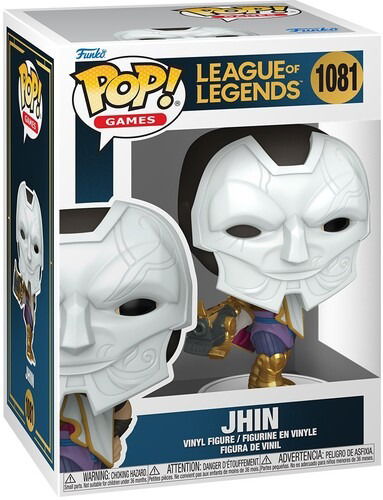 Pop Games League of Legends S3 Jhin - Pop Games League of Legends - Merchandise - Funko - 0889698838580 - April 25, 2025