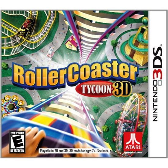 Cover for Namco Bandai · Rollercoaster Tycoon 3D (3DS)