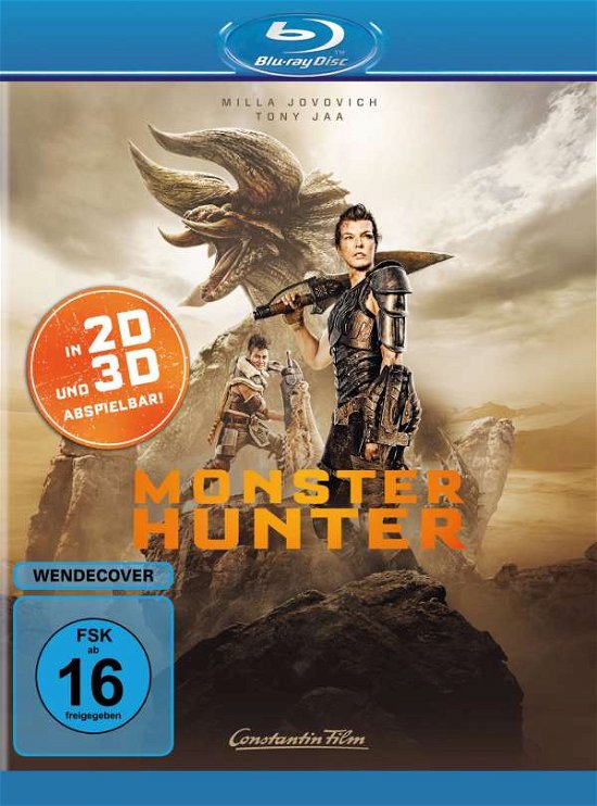 Cover for Milla Jovovich,tony Jaa,tip Harris · Monster Hunter (Blu-ray) (2021)