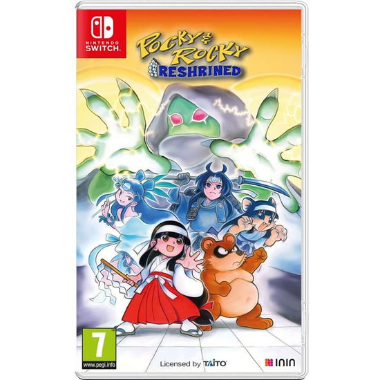 Cover for United Games Ent Gmbh · Pocky  Rocky Reshrined (SWITCH)