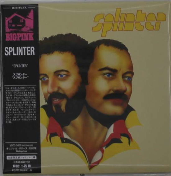 Cover for Splinter · Splinter &lt;limited&gt; (CD) [Japan Import edition] (2019)