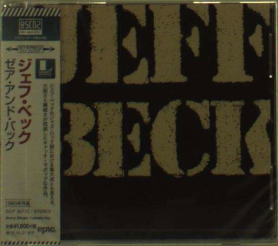 There & Back - Jeff Beck - Música - SONY MUSIC - 4547366237580 - 5 de maio de 2015