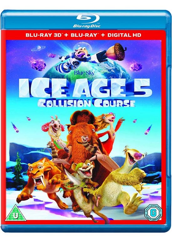 Cover for Mike Thurmeier · Ice Age 5 - Collision Course 3D+2D (Blu-ray) (2016)