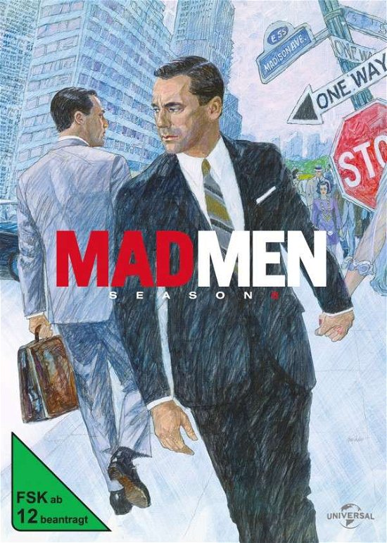 Jon Hamm,elisabeth Moss,vincent Kartheiser · Mad Men-season Six (DVD) (2013)