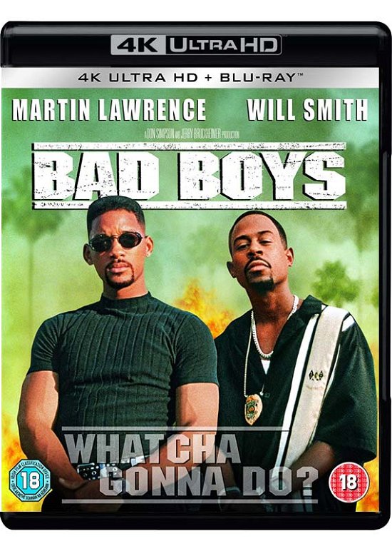 Cover for Bad Boys (4k Blu-ray) · Bad Boys (4K Ultra HD) (2018)