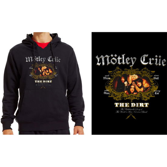 Motley Crue Unisex Pullover Hoodie: The Dirt - Mötley Crüe - Merchandise -  - 5056170672580 - 